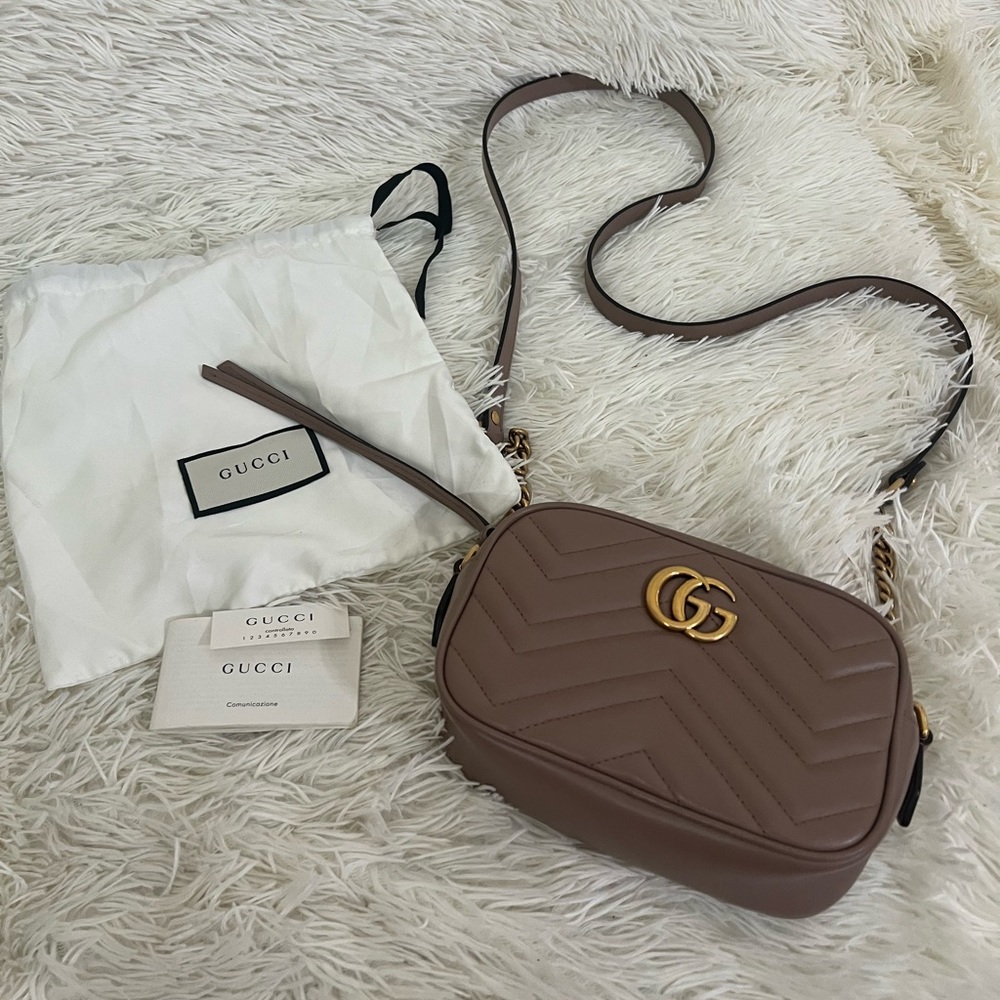 Authentic GG MARMONT MINI SHOULDER BAG